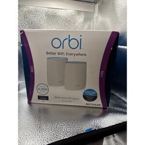 Netgear Orbi Whole Home Mesh Wifi System with Tri-Band RBK22-100NAS 2pk